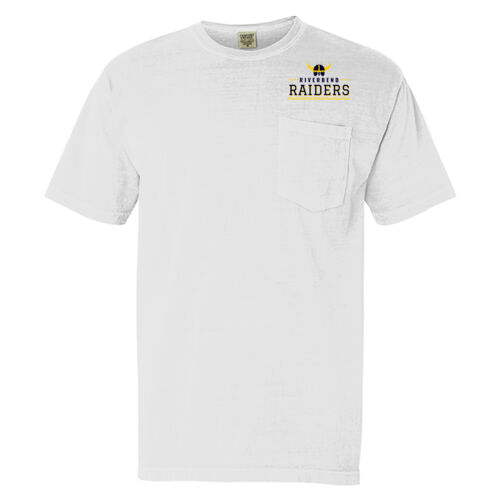 Riverbend Raiders - Heavyweight Ring Spun Pocket Tee Thumbnail