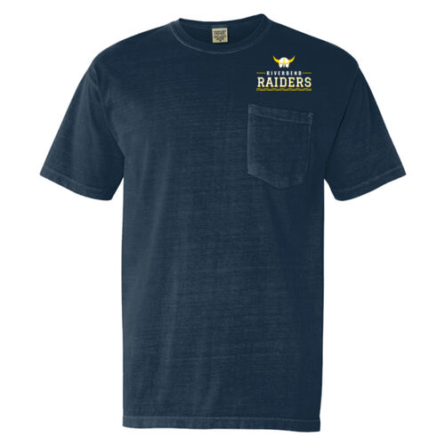 Riverbend Raiders Dark - Heavyweight Ring Spun Pocket Tee Thumbnail