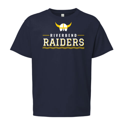 Riverbend Raiders Dark - Softstyle® Youth T-Shirt Thumbnail