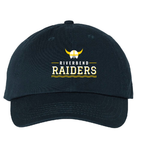 Riverbend Raiders Dark - Bio-Washed Classic Dad Hat Thumbnail