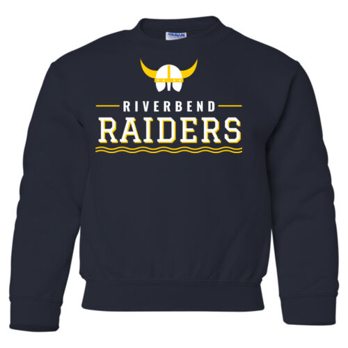 Riverbend Raiders Dark - Youth Heavy Blend™ Crewneck Sweatshirt Thumbnail