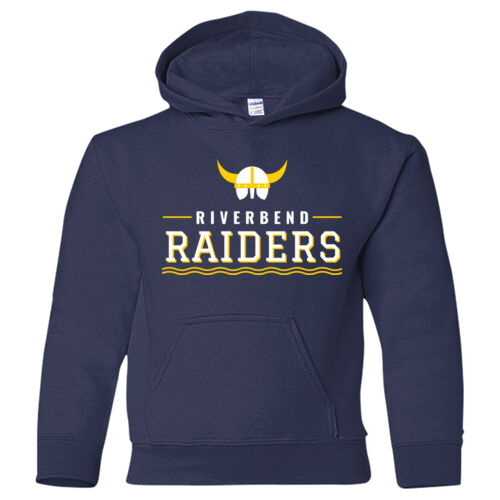Riverbend Raiders Dark - Heavy Blend™ Youth Hooded Sweatshirt Thumbnail