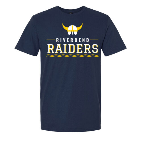 Riverbend Raiders Dark - Softstyle T-Shirt Thumbnail