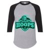 Unisex Three-Quarter Raglan Sleeve Baseball Jersey T-Shirt Thumbnail