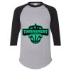 Unisex Three-Quarter Raglan Sleeve Baseball Jersey T-Shirt Thumbnail