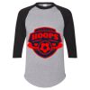 Unisex Three-Quarter Raglan Sleeve Baseball Jersey T-Shirt Thumbnail