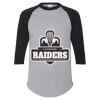 Unisex Three-Quarter Raglan Sleeve Baseball Jersey T-Shirt Thumbnail