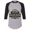 Unisex Three-Quarter Raglan Sleeve Baseball Jersey T-Shirt Thumbnail