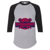 Unisex Three-Quarter Raglan Sleeve Baseball Jersey T-Shirt Thumbnail
