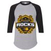 Unisex Three-Quarter Raglan Sleeve Baseball Jersey T-Shirt Thumbnail