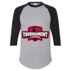 Unisex Three-Quarter Raglan Sleeve Baseball Jersey T-Shirt Thumbnail