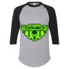 Unisex Three-Quarter Raglan Sleeve Baseball Jersey T-Shirt Thumbnail