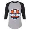 Unisex Three-Quarter Raglan Sleeve Baseball Jersey T-Shirt Thumbnail