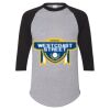 Unisex Three-Quarter Raglan Sleeve Baseball Jersey T-Shirt Thumbnail