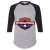 Unisex Three-Quarter Raglan Sleeve Baseball Jersey T-Shirt Thumbnail