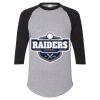 Unisex Three-Quarter Raglan Sleeve Baseball Jersey T-Shirt Thumbnail