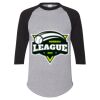 Unisex Three-Quarter Raglan Sleeve Baseball Jersey T-Shirt Thumbnail