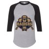 Unisex Three-Quarter Raglan Sleeve Baseball Jersey T-Shirt Thumbnail