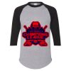 Unisex Three-Quarter Raglan Sleeve Baseball Jersey T-Shirt Thumbnail