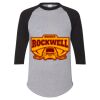 Unisex Three-Quarter Raglan Sleeve Baseball Jersey T-Shirt Thumbnail