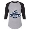 Unisex Three-Quarter Raglan Sleeve Baseball Jersey T-Shirt Thumbnail