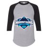Unisex Three-Quarter Raglan Sleeve Baseball Jersey T-Shirt Thumbnail