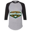 Unisex Three-Quarter Raglan Sleeve Baseball Jersey T-Shirt Thumbnail