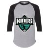 Unisex Three-Quarter Raglan Sleeve Baseball Jersey T-Shirt Thumbnail