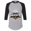 Unisex Three-Quarter Raglan Sleeve Baseball Jersey T-Shirt Thumbnail
