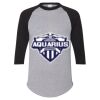 Unisex Three-Quarter Raglan Sleeve Baseball Jersey T-Shirt Thumbnail