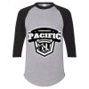Unisex Three-Quarter Raglan Sleeve Baseball Jersey T-Shirt Thumbnail