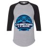 Unisex Three-Quarter Raglan Sleeve Baseball Jersey T-Shirt Thumbnail