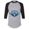 Unisex Three-Quarter Raglan Sleeve Baseball Jersey T-Shirt Thumbnail