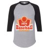 Unisex Three-Quarter Raglan Sleeve Baseball Jersey T-Shirt Thumbnail