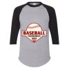 Unisex Three-Quarter Raglan Sleeve Baseball Jersey T-Shirt Thumbnail