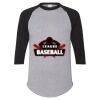 Unisex Three-Quarter Raglan Sleeve Baseball Jersey T-Shirt Thumbnail