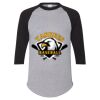 Unisex Three-Quarter Raglan Sleeve Baseball Jersey T-Shirt Thumbnail