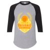 Unisex Three-Quarter Raglan Sleeve Baseball Jersey T-Shirt Thumbnail
