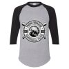 Unisex Three-Quarter Raglan Sleeve Baseball Jersey T-Shirt Thumbnail
