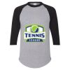 Unisex Three-Quarter Raglan Sleeve Baseball Jersey T-Shirt Thumbnail