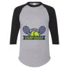 Unisex Three-Quarter Raglan Sleeve Baseball Jersey T-Shirt Thumbnail