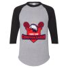 Unisex Three-Quarter Raglan Sleeve Baseball Jersey T-Shirt Thumbnail