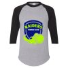 Unisex Three-Quarter Raglan Sleeve Baseball Jersey T-Shirt Thumbnail