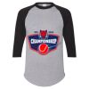 Unisex Three-Quarter Raglan Sleeve Baseball Jersey T-Shirt Thumbnail
