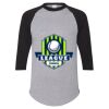 Unisex Three-Quarter Raglan Sleeve Baseball Jersey T-Shirt Thumbnail