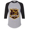 Unisex Three-Quarter Raglan Sleeve Baseball Jersey T-Shirt Thumbnail
