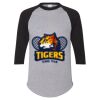 Unisex Three-Quarter Raglan Sleeve Baseball Jersey T-Shirt Thumbnail