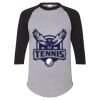Unisex Three-Quarter Raglan Sleeve Baseball Jersey T-Shirt Thumbnail
