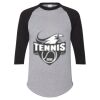Unisex Three-Quarter Raglan Sleeve Baseball Jersey T-Shirt Thumbnail