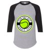 Unisex Three-Quarter Raglan Sleeve Baseball Jersey T-Shirt Thumbnail